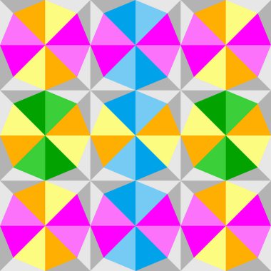 Vektör seamless modeli. Altıgen ve yıldız ile geometrik arka plan. Soyut geometrik desen. Altıgen doku. Kesintisiz geometrik desen. EB