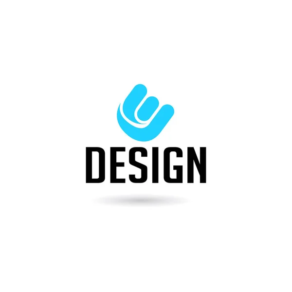 Elegant bokstav E symbol, logotyp koncept för företag — Stock vektor