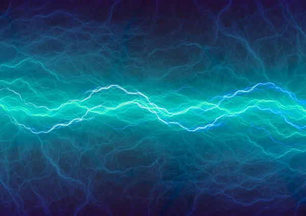 Blue Plasma Abstract Piwer Electrical Background — Stock Photo, Image