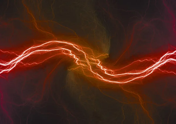 炽热的闪电 抽象的等离子体背景 — 图库照片