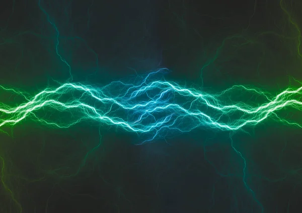 Blue Green Abstract Electrical Background — Stock Photo, Image
