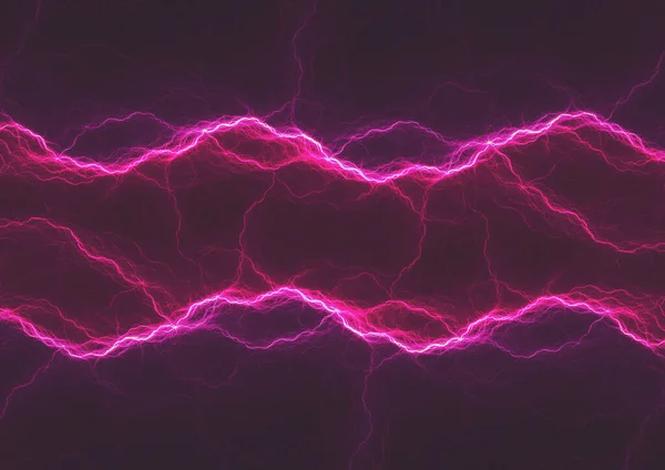 Темно Пурпурная Молния Абстрактный Электрический Фон — стоковое фото