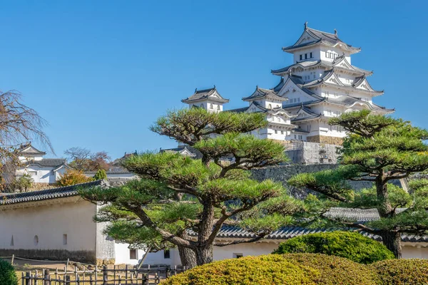 Himeji castle in the autumn day. Japan