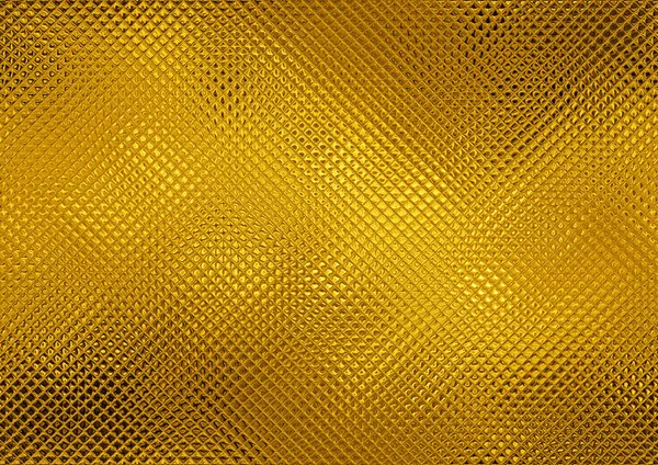 Mosaico Vidrio Dorado Fondo Baldosas Oro Abstracto — Foto de Stock