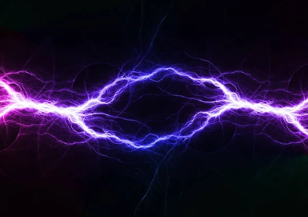 Blue Abstract Lightning Abstact Electrical Background — Stock Photo, Image