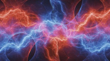 Sıcak ve soğuk fraktal şimşek, plazma elementleri