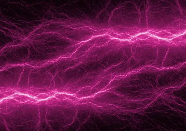 Purple Neon Plasma Charge Abstract Electrical Background — Stock Photo, Image