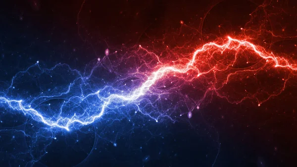 Heet Vuur Ijskoud Plasma Achtergrond Abstracte Energie — Stockfoto