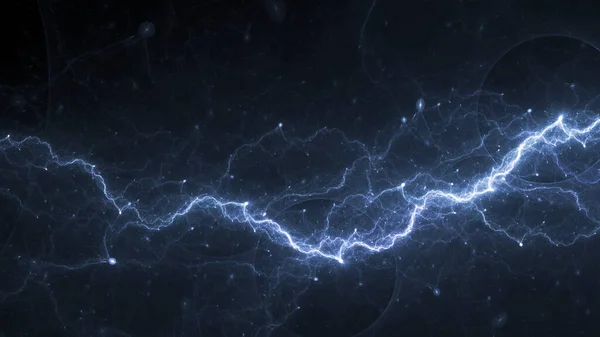 Blue Lightning Plasma Electrical Background Royalty Free Stock Photos