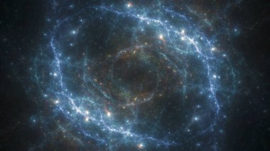 Yıldız arkaplanı, derin uzay illüstrasyonu