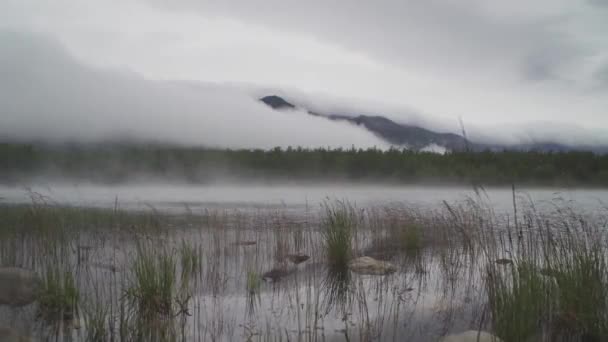 Baikalsee Berge Wolken — Stockvideo