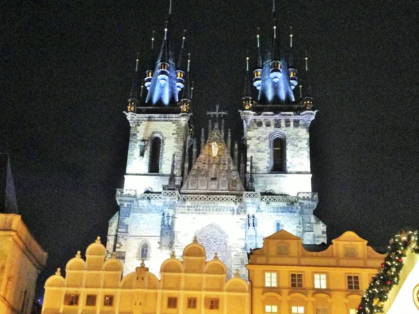 Starých Budov Ulicích Města Praha Česká Republika — Stock fotografie