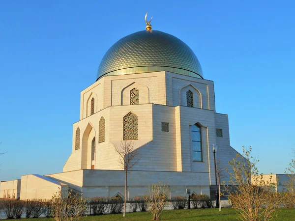 Staden Bolgar Tatarstan Ryssland Memorial Sign För Att Hedra Antagandet — Stockfoto