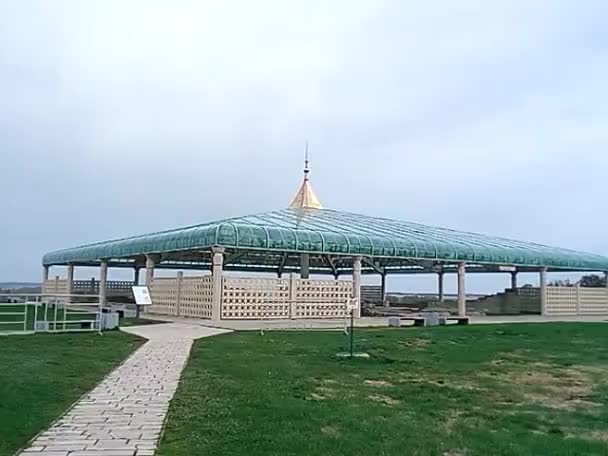 Город Болгар Татарстан Россия Khan Palace Museum Reserve — стоковое видео
