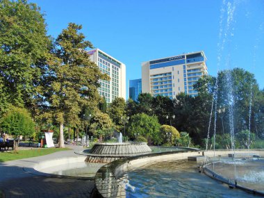 Soçi şehrinin çeşmeleri.