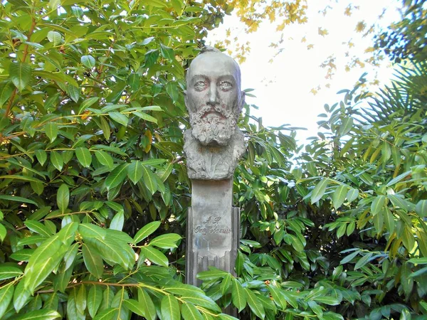 Bust Ostrovsky Riwierze Park Soczi — Zdjęcie stockowe