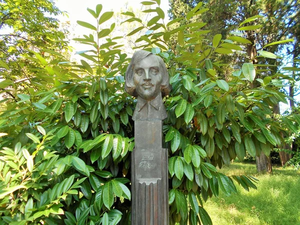 Bust Gogol Riwierze Park Soczi — Zdjęcie stockowe