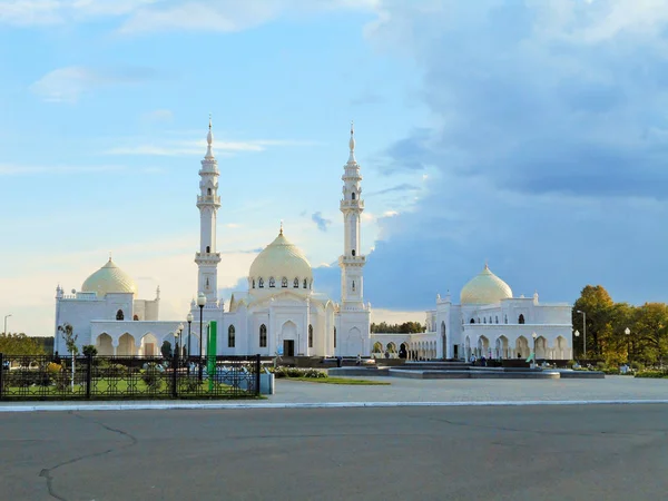 Staden Bolgar Tatarstan Ryssland Vit Moské — Stockfoto