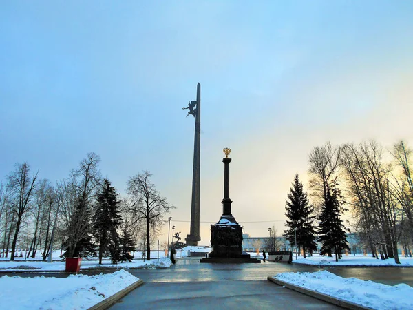 Denkmäler Park Des Sieges Moskau — Stockfoto