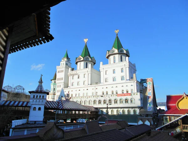 Izmailovsky Kremlin Moskou Welkom — Stockfoto