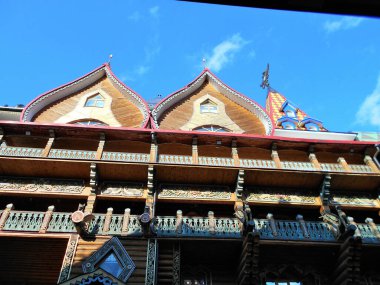 Moskova 'daki Izmailovsky Kremlin binaları