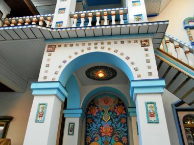 Moskova 'daki Izmailovsky Kremlin binaları