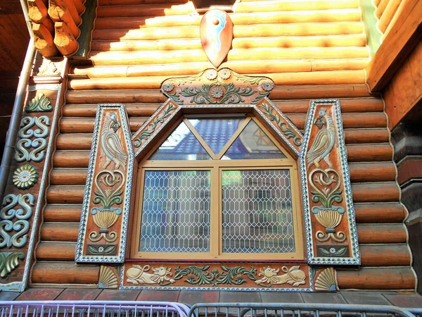 Izmailovsky Kremlin Edifícios Moscou Janela — Fotografia de Stock