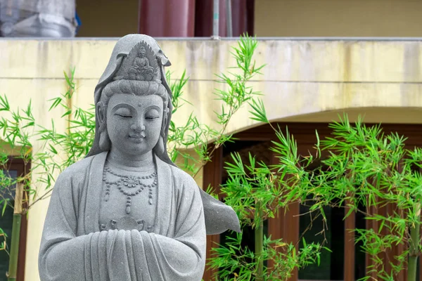 Bangkok, Tailândia-agosto 03,2019: Guanyin em Fo Guang Shan Thai H — Fotografia de Stock