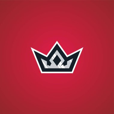 taç Kral spor esport oyun logo vektör indir
