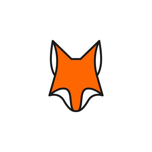 Fuchs logo vektor symbol illustration — Stockvektor