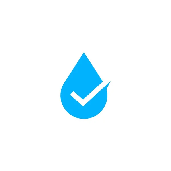 Ilustracja wektorowej ikony wektora zrzutu wody — Wektor stockowy