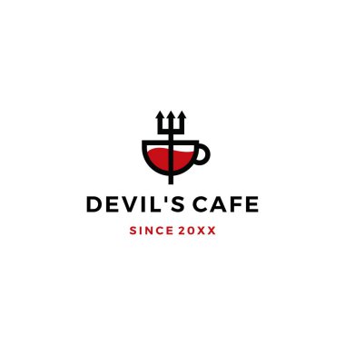 illüstrasyon Cafe kupa simge vektör