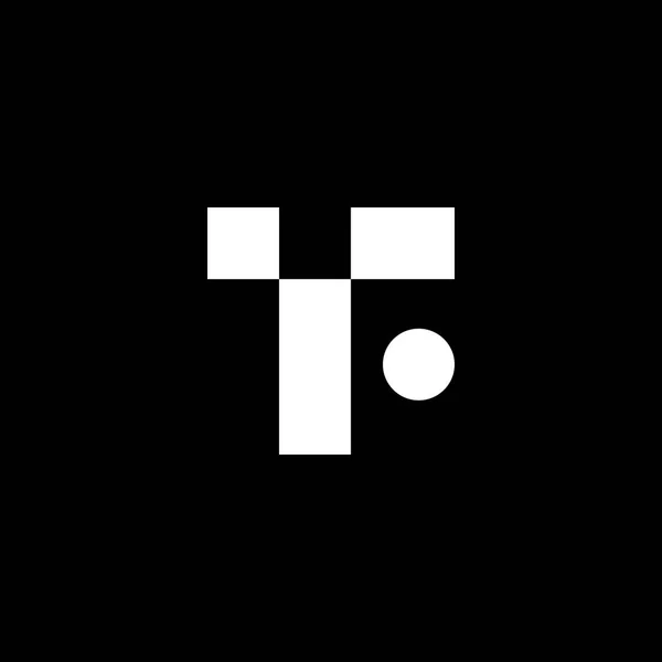 Т-літери логотип Векторна ілюстрація піктограми — стоковий вектор