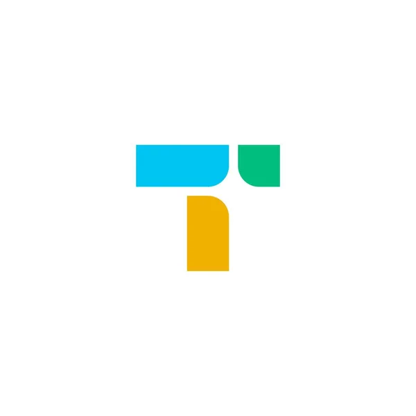 Т-літери логотип Векторна ілюстрація піктограми — стоковий вектор