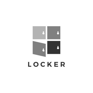 Locker room logo vector icon illustration vector Locker room logo vector icon illustration vector