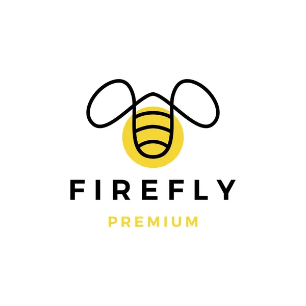 Firefly Logo Vector Icono Ilustración — Vector de stock
