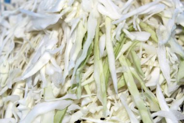 Dilimlenmiş yeşil lahana arka plan