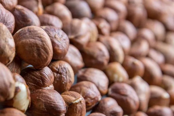 Ореховые орехи крупным планом. Здоровое питание . — стоковое фото