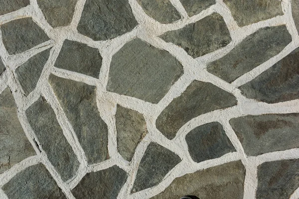 Beyaz dikişli taş zemin. Soyutlama.