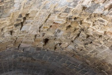 eski bir taş kemer tonoz