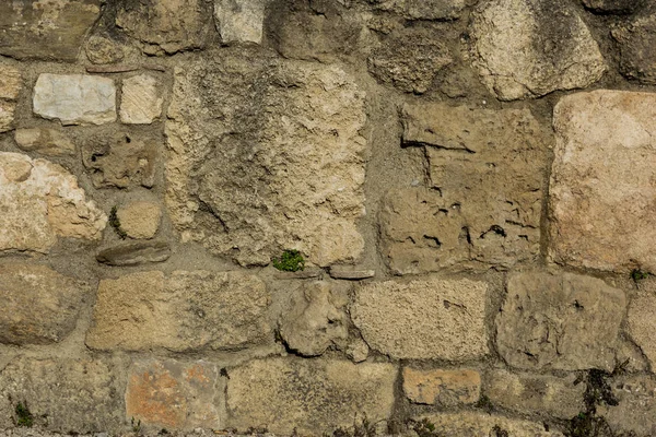 Un viejo muro de piedra. Albañilería antigua . — Foto de Stock