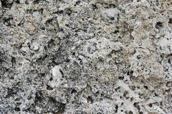 Vieille surface rocheuse rugueuse, altérée et texturée — Photo