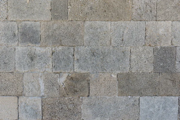 Vecchio muro di pietra, muratura antica . — Foto Stock