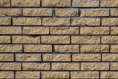 Eski sarı tuğla duvar. tuğla duvar, duvar doku, tuğla pa