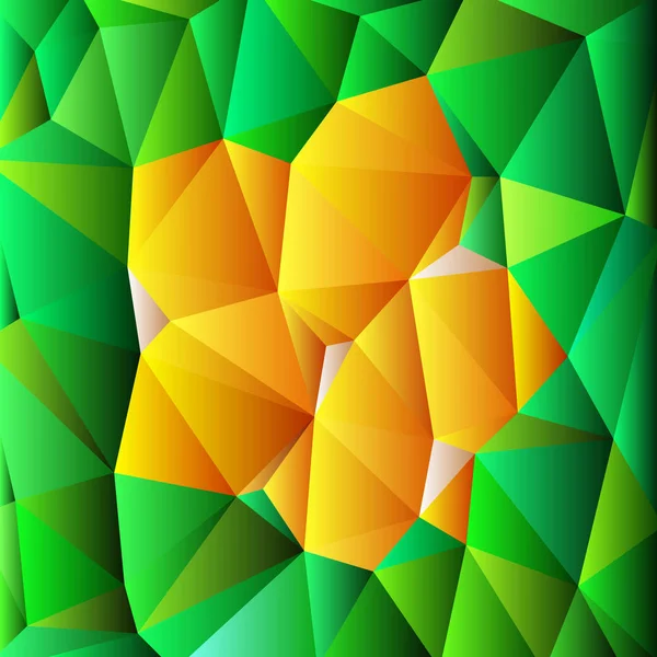 Vitrage abstracto con rejilla triangular multicolor — Archivo Imágenes Vectoriales