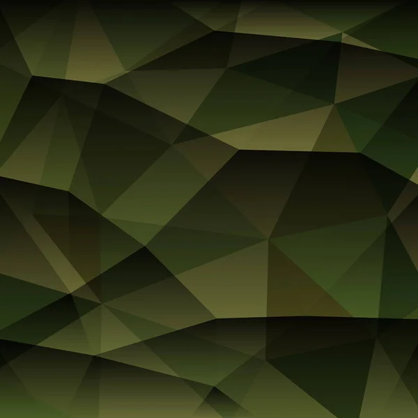 Dreieckige Mehrfarbige Abstrakte Glasmalerei Gitter Schattierungen Von Grün Und Anderen Stockillustration