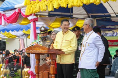 Rasisalai,Sisaket,Tayland - 31 Mayıs 2019 : Thai grubu performans sergiliyor