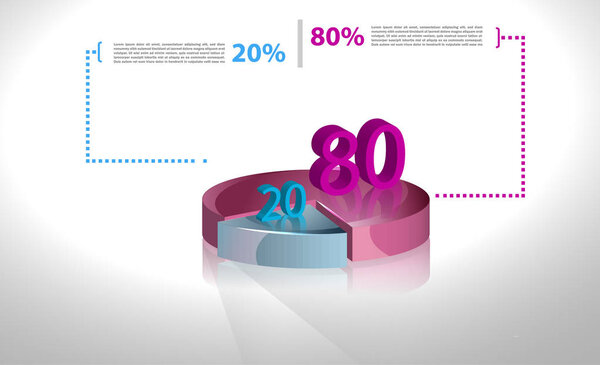 Набор схем бизнес-цикла, круговая диаграмма для документов, представитель
