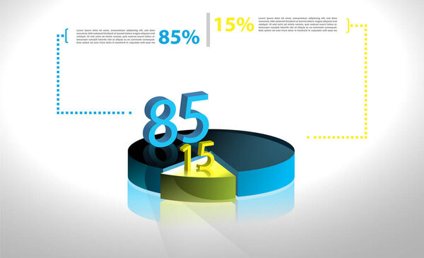 Набор схем бизнес-цикла, круговая диаграмма для документов, представитель
