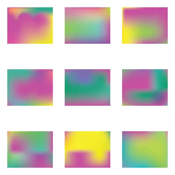 Gradient mesh peint en différentes couleurs . — Image vectorielle
